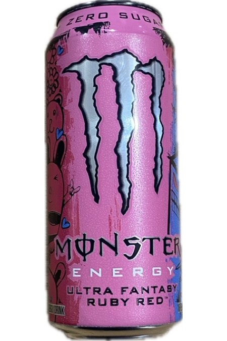 Monster ultra fantasy ruby red 473ml